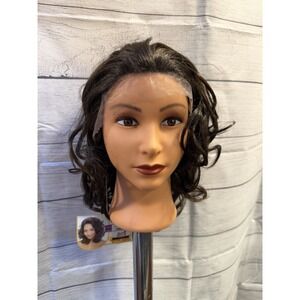 Fs1b/30 Curly Synthetic Lace Front Wig